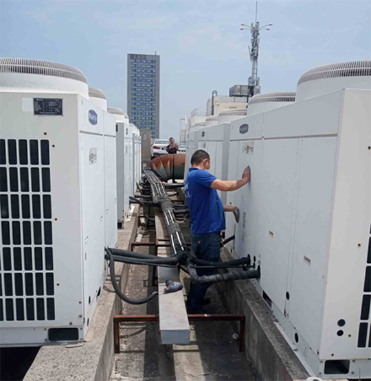 冠县中央空调制热和不制冷系统维修方法